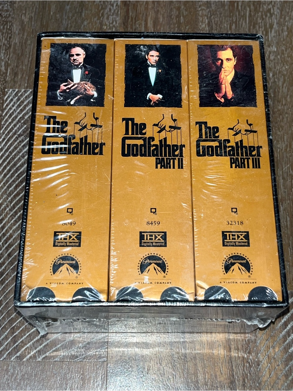 The Godfather Collection VHS Sealed Part One Part Two Part Three New